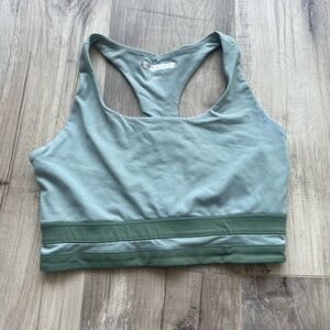 Forever 21 Sage Green Sports Bra / Top